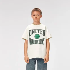 Molo Kids T Shirts> Ivory Roxo T Shirt