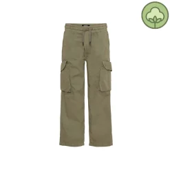 Molo Kids Pants> Khaki Green Argo Pants