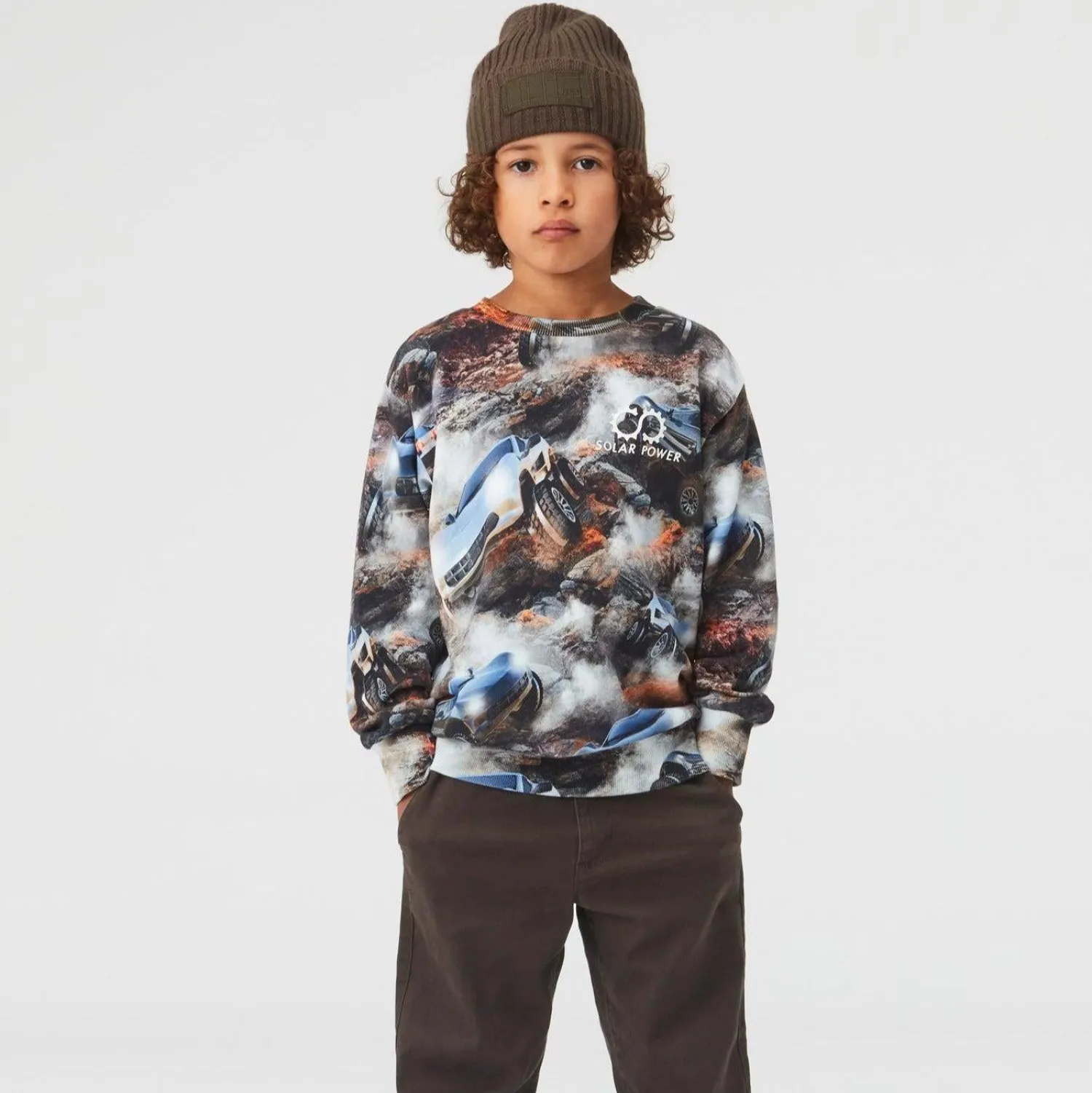 Molo Kids Sweatshirts> Mik Terrain Goers Sweatshirt