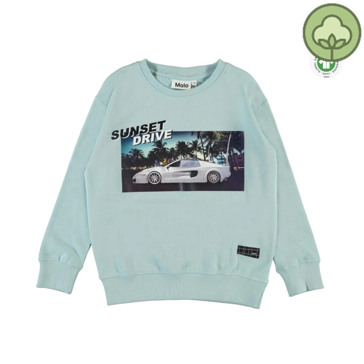 Molo Kids Sweatshirts> Murphy Sunset Drive Organic Cotton Sweatshirt