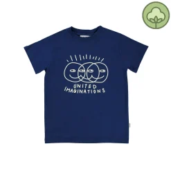 Molo Kids T Shirts> Naval Blue Road T Shirt