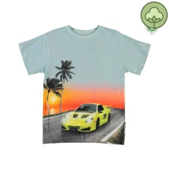 Molo Kids T Shirts> Rasmus Ocean Drive Organic Cotton T Shirt