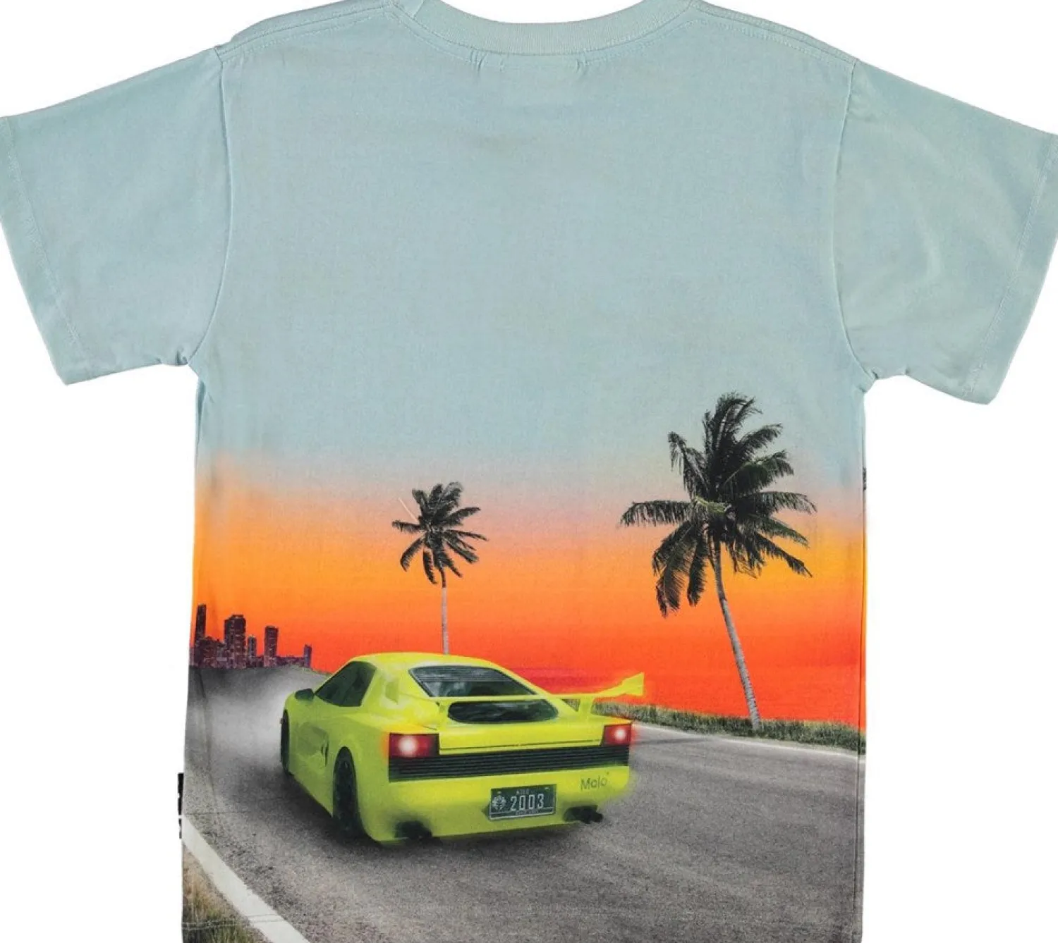 Molo Kids T Shirts> Rasmus Ocean Drive Organic Cotton T Shirt