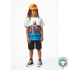 Molo Kids T Shirts> Rasmus Strong And Stronger T Shirt