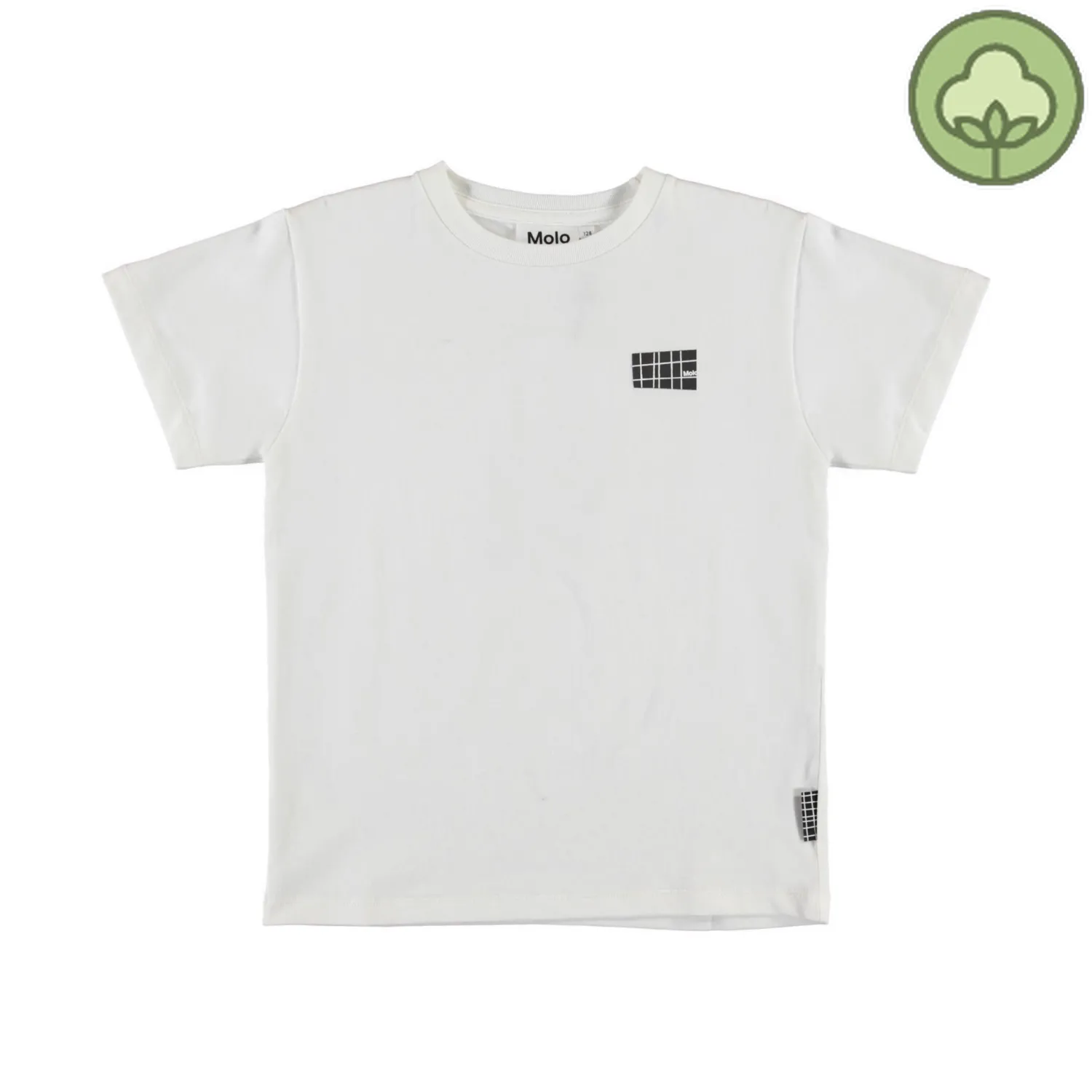 Molo Kids T Shirts> Rasmus White T Shirt