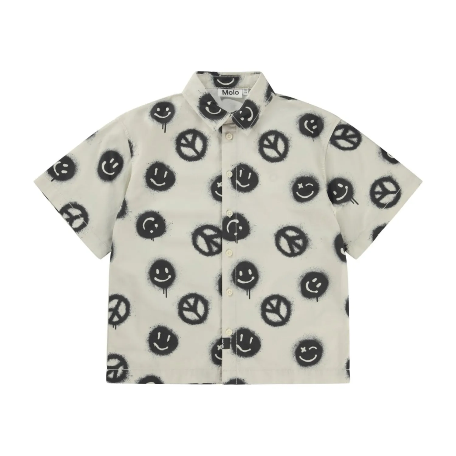 Molo Kids Shirts> Richie Peace Smile Shirt
