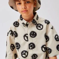 Molo Kids Shirts> Richie Peace Smile Shirt