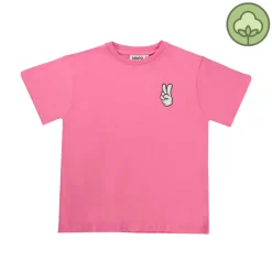 Molo Kids Long Sleeve T Shirts> Rodney Bubblegum Pink Unisex T Shirt