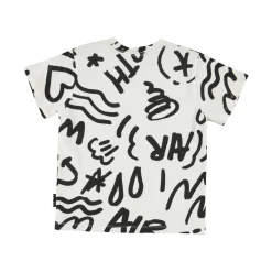 Molo Kids T Shirts> Roxo Elements White T Shirt