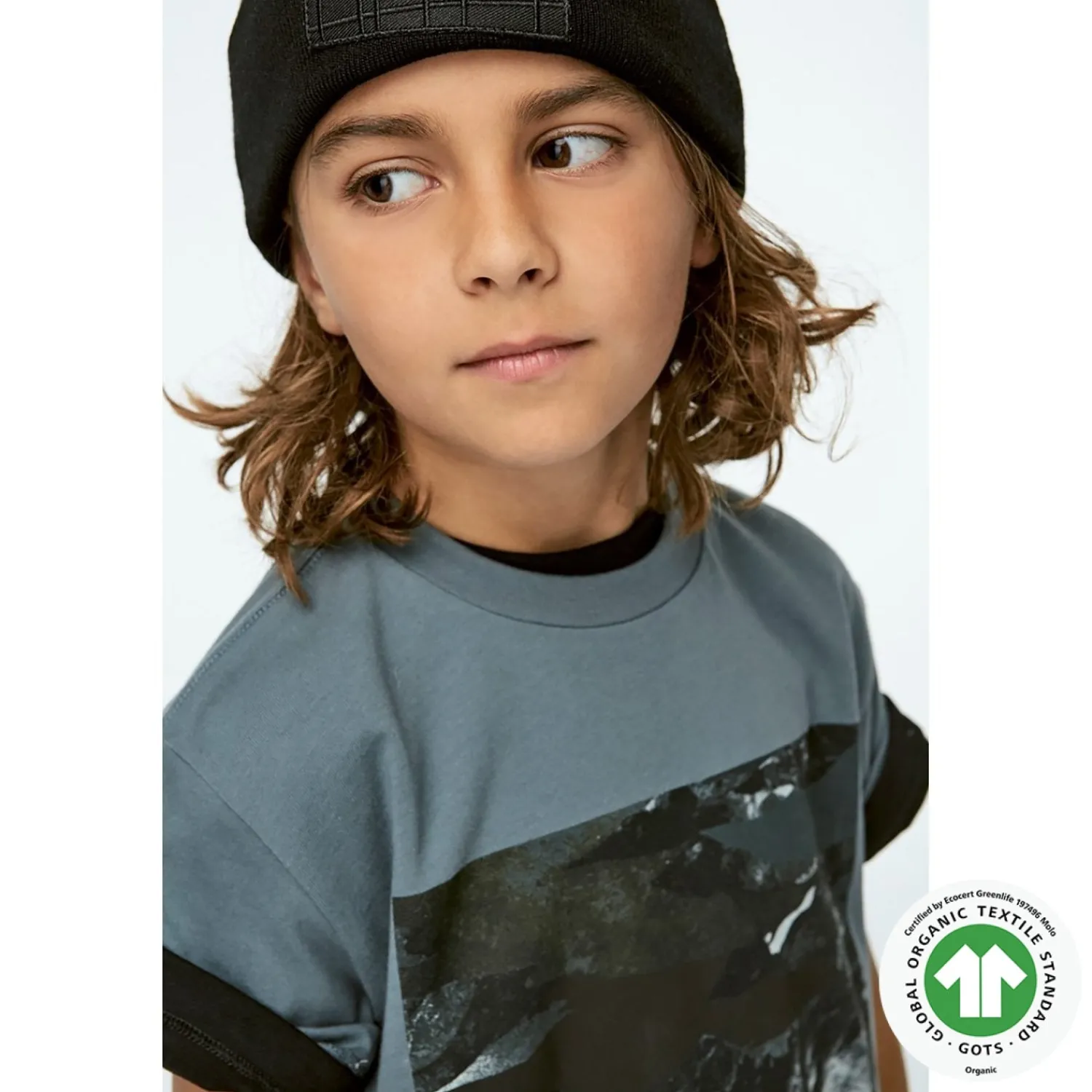 Molo Kids T Shirts> Roxo Mountain Camo T Shirt