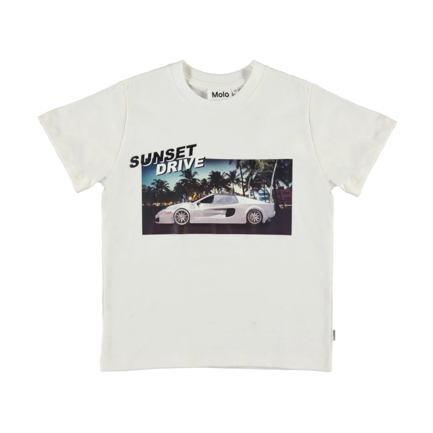 Molo Kids T Shirts> Roxo Sunset Drive Cotton T Shirt