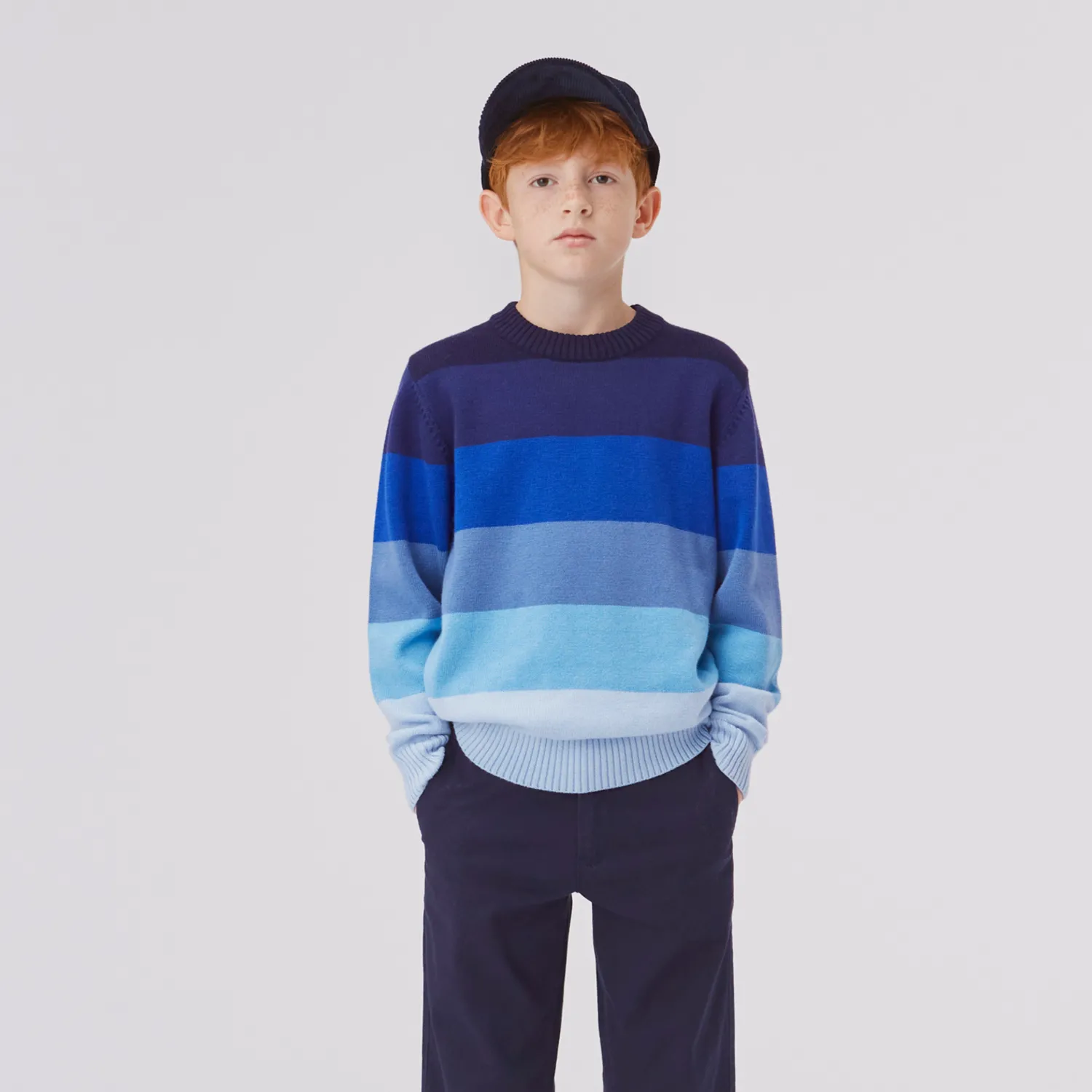 Molo Kids Hats> Skill Galaxy Blue Hat