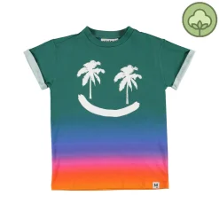 Molo Kids Long Sleeve T Shirts> Summer Scrap Randon T Shirt
