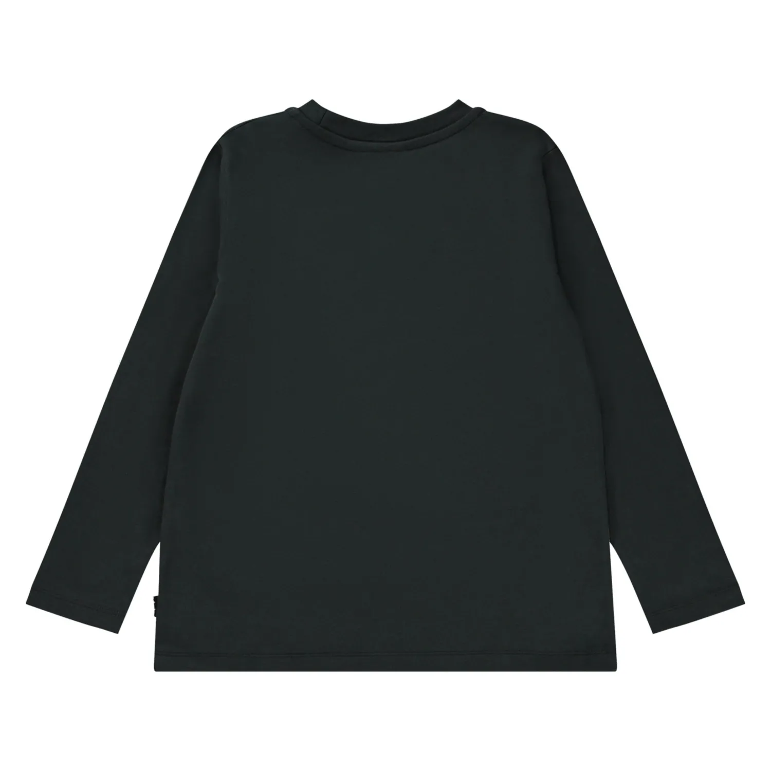 Molo Kids T Shirts>Molo Reif T-Rex Planet Black Long Sleeve T-Shirt