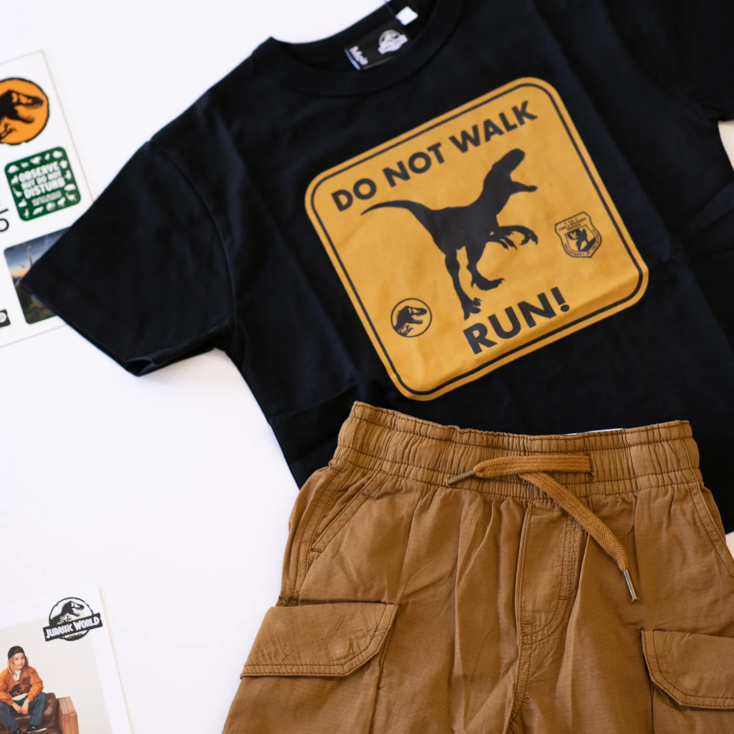 Molo Kids T Shirts>Molo X Jurassic World Kids Riley Run T Shirt
