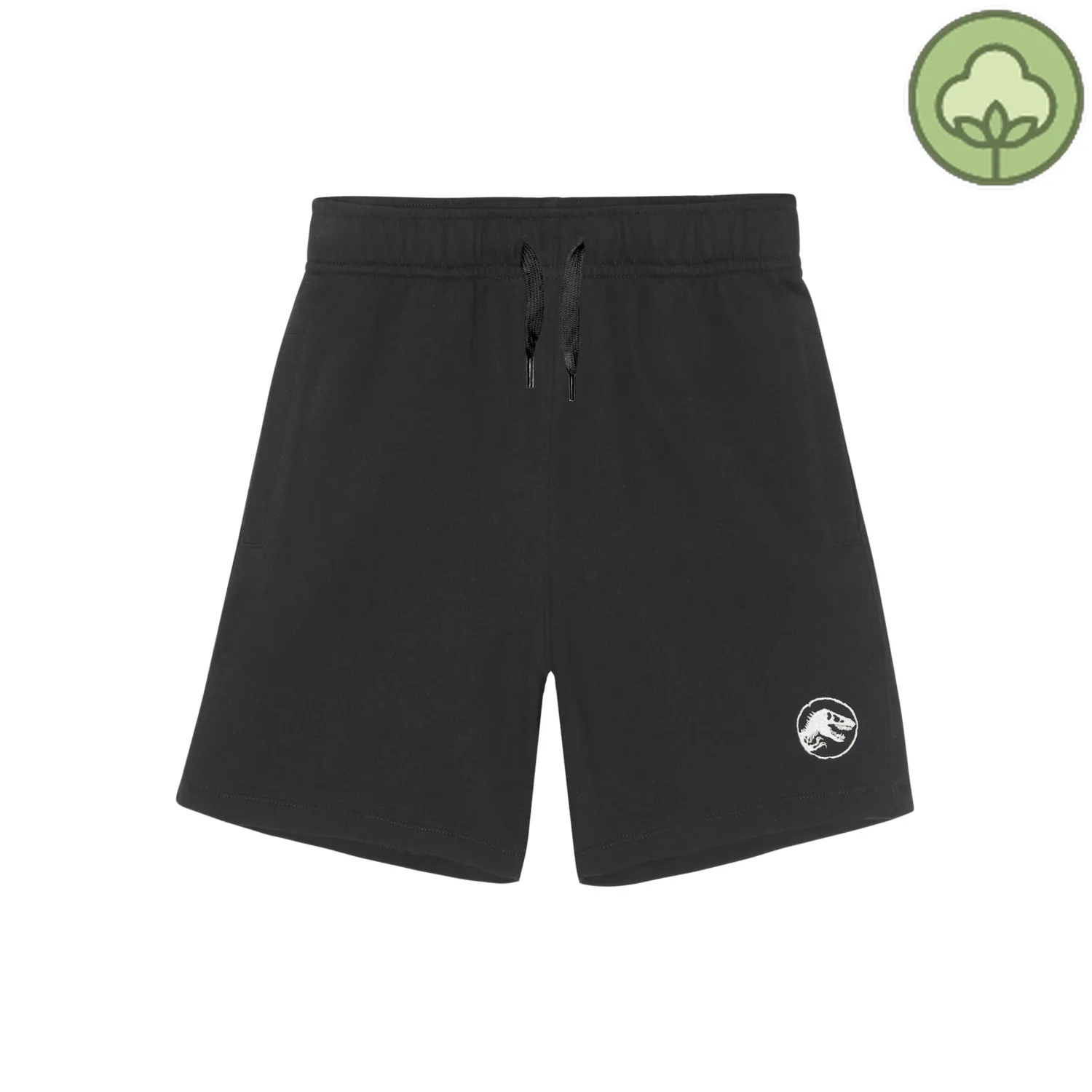 Molo Kids Shorts>Molo X Jurassic World Kids Adian Black Shorts