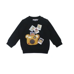 Moschino Sweatshirts> Baby Bear Camera Sweatshirt