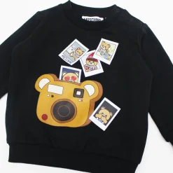Moschino Sweatshirts> Baby Bear Camera Sweatshirt