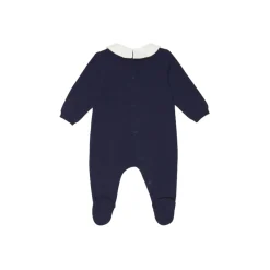 Moschino Onesies> Baby Large Bear Collar Bodysuit Christmas