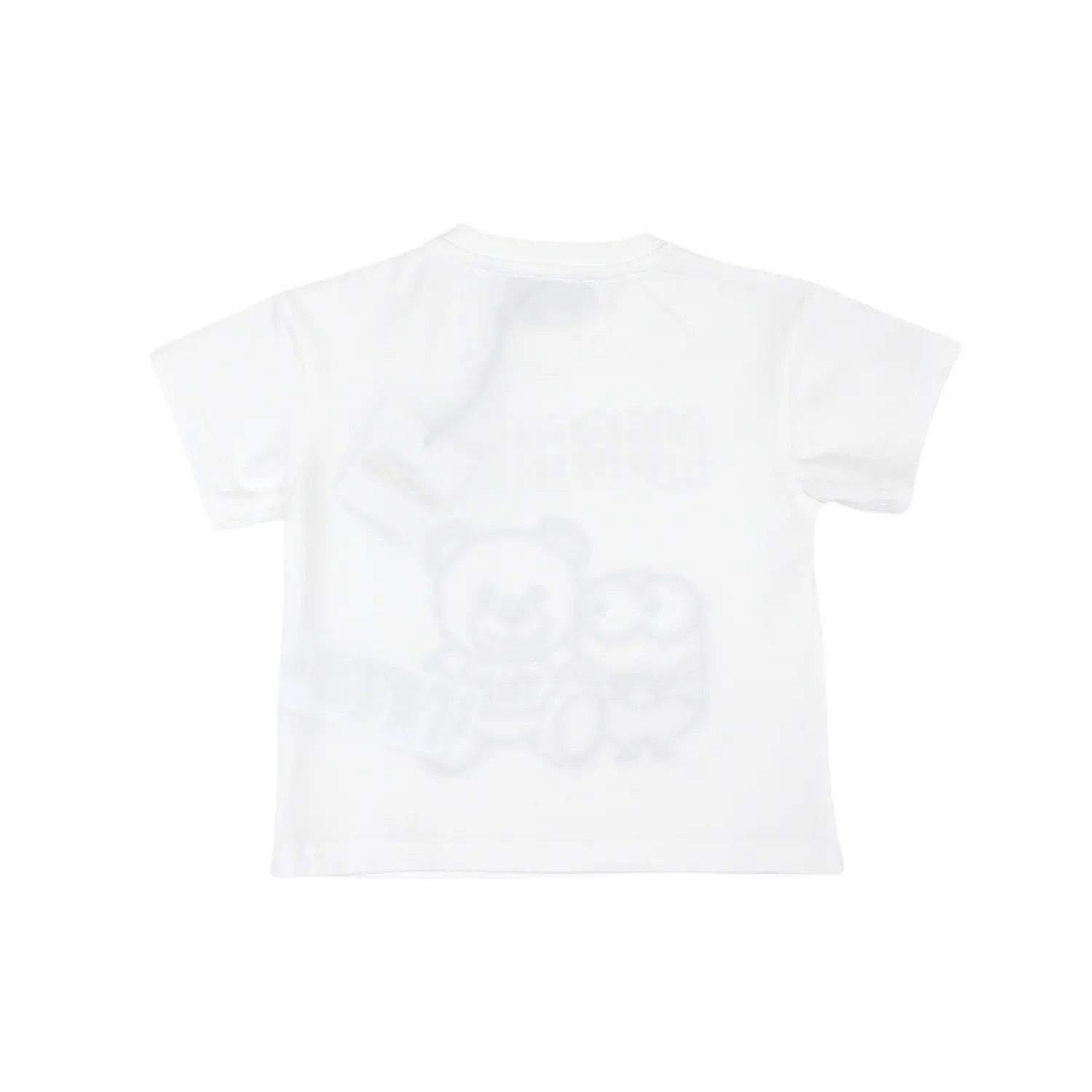 Moschino T Shirts> Baby Minion Logo Teddy T Shirt