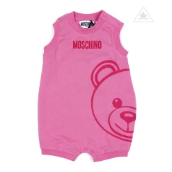 Moschino Onesies> Baby Teddy Bear Romper Gift Box