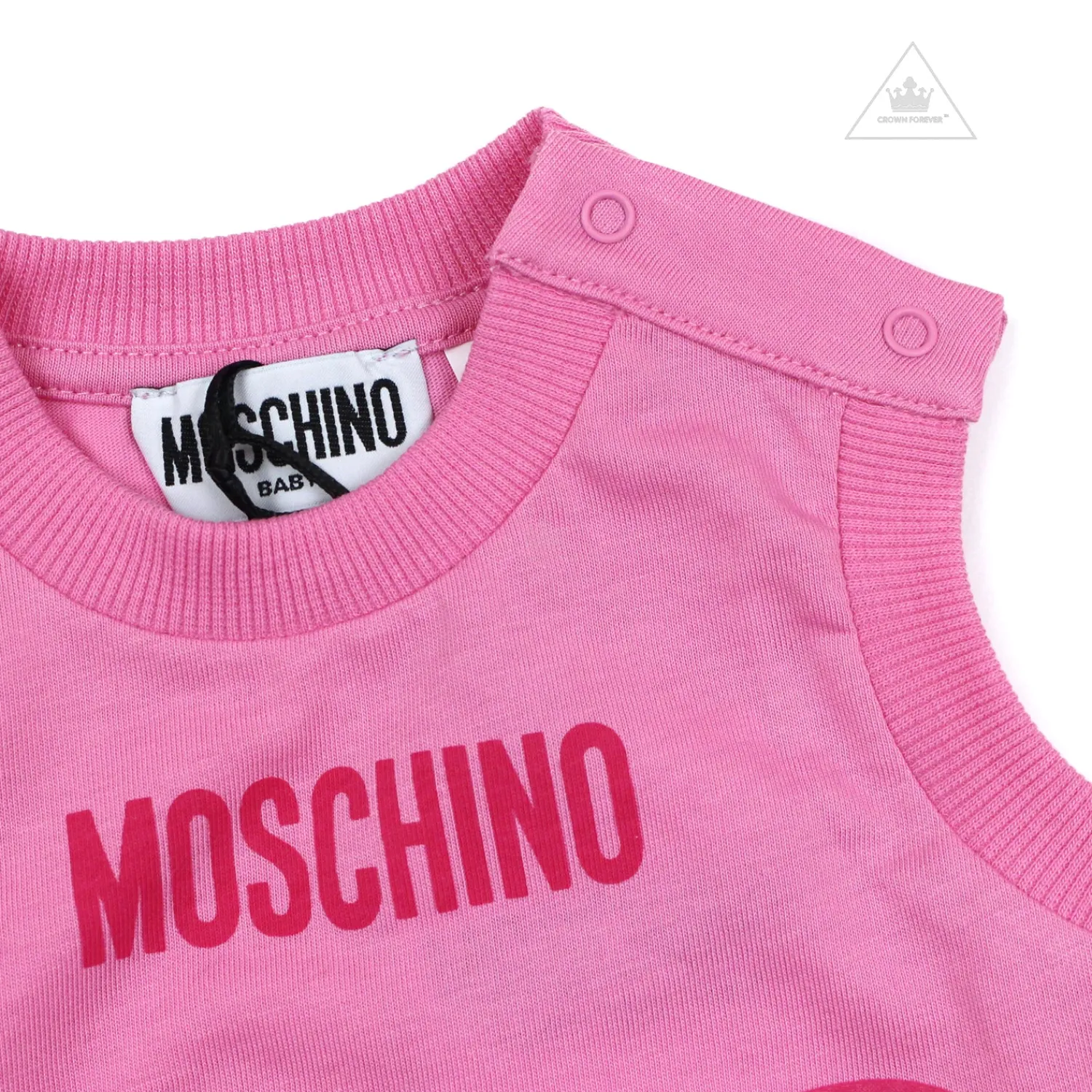 Moschino Onesies> Baby Teddy Bear Romper Gift Box