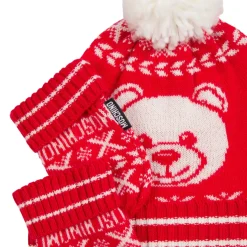 Moschino Hats> Kids Baby Hat And Mittens In Gift Box