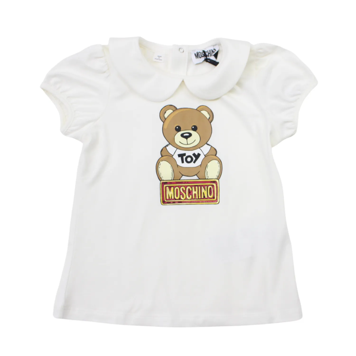 Moschino Long Sleeve T Shirts> Kids Girl Logo Bear T-Shirt