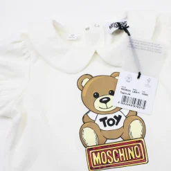 Moschino Long Sleeve T Shirts> Kids Girl Logo Bear T-Shirt