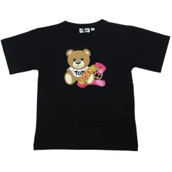 Moschino Long Sleeve T Shirts> Kids Girl Pink Belt Maxi T-Shirt