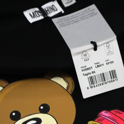 Moschino Long Sleeve T Shirts> Kids Girl Pink Belt Maxi T-Shirt