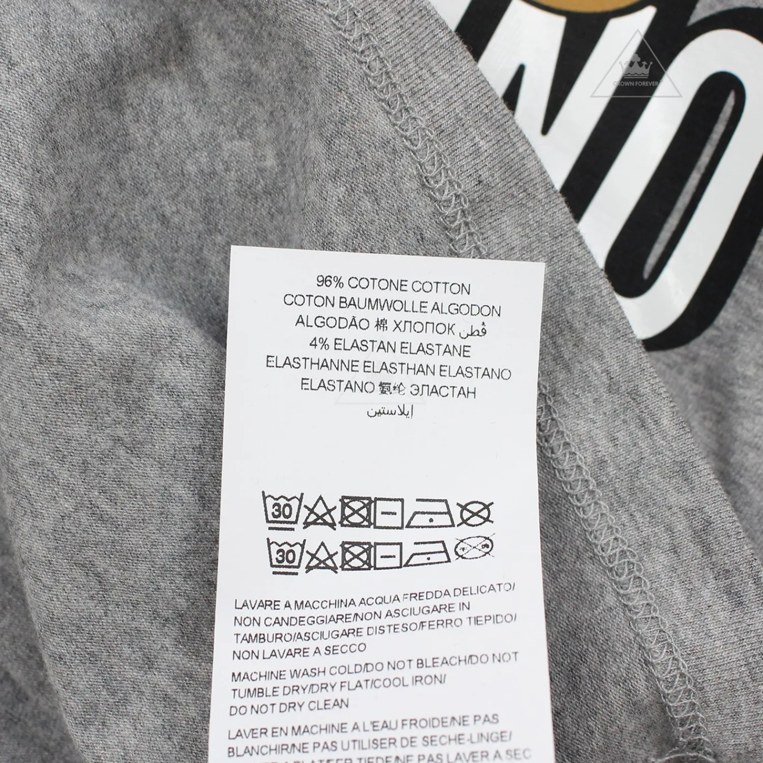 Moschino Blouses> Kids Girls Long Sleeve T With Logo And Bear Graphics Grey