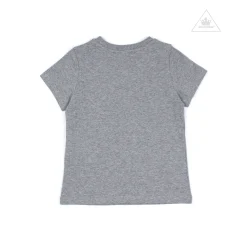 Moschino Long Sleeve T Shirts> Kids Girls Short Sleeve T With Logo And Bear Graphics Grey