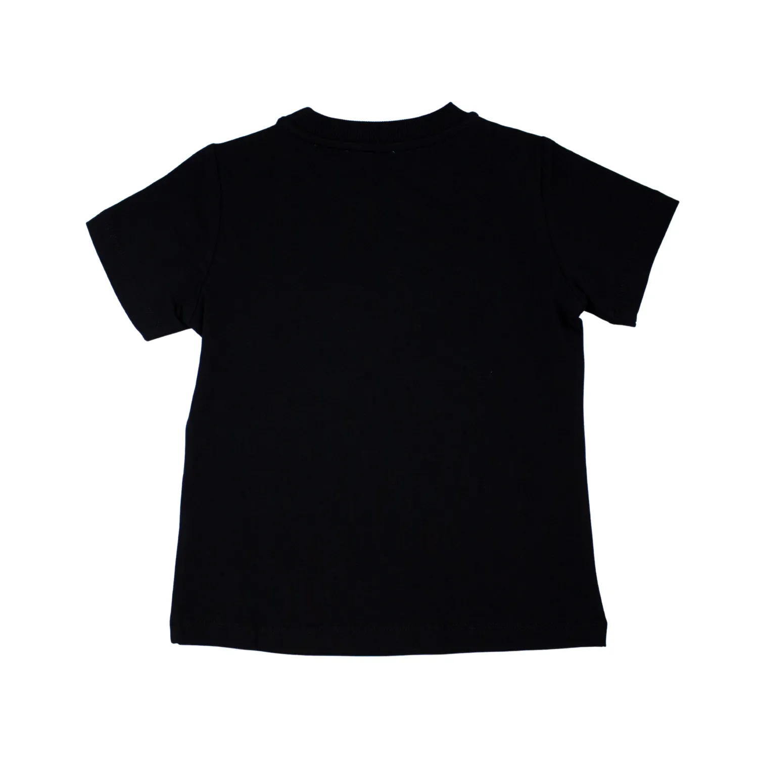Moschino Long Sleeve T Shirts> Kids Logo Rhinestones T Shirt Black