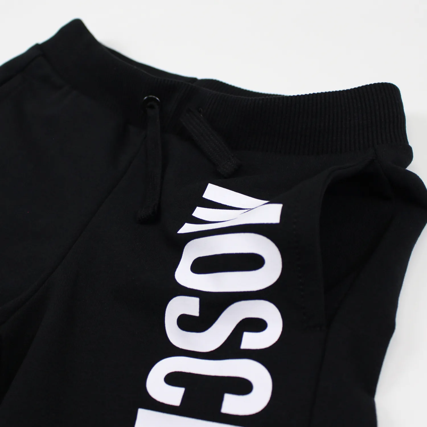 Moschino Shorts> Kids Logo Shorts Black
