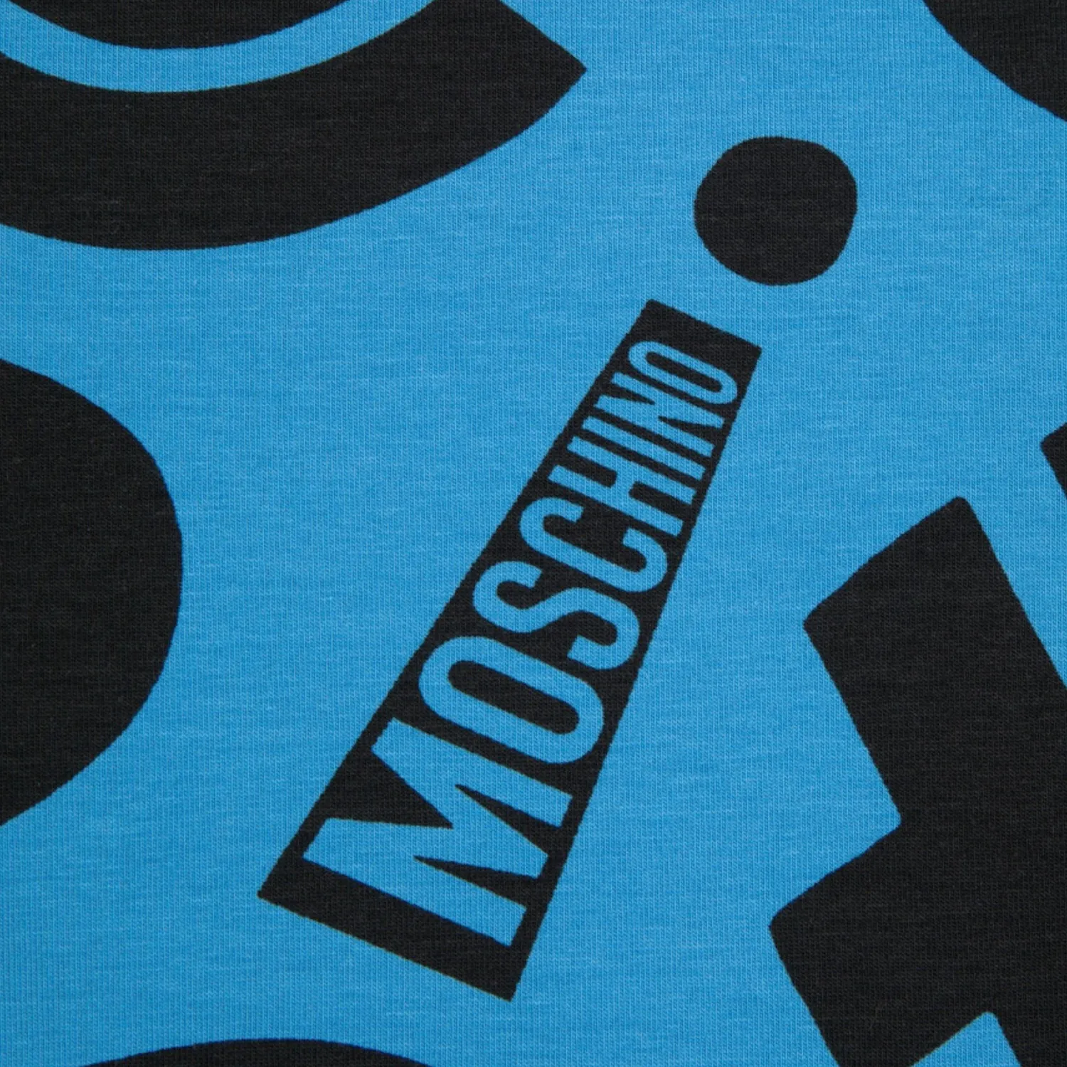 Moschino Long Sleeve T Shirts> Kids Logo Symbol T Shirt Blue