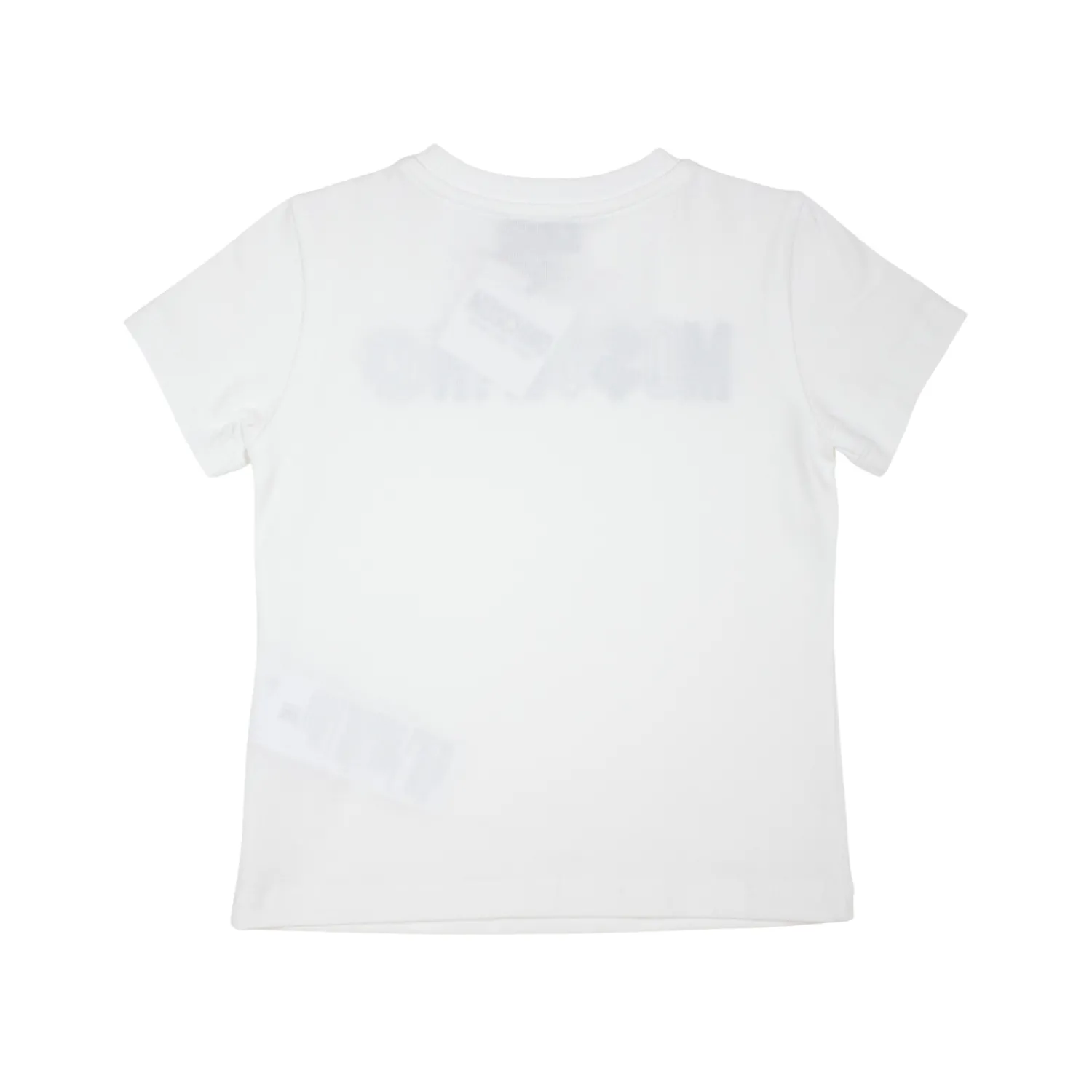Moschino Long Sleeve T Shirts> Kids Logo Symbol T Shirt White
