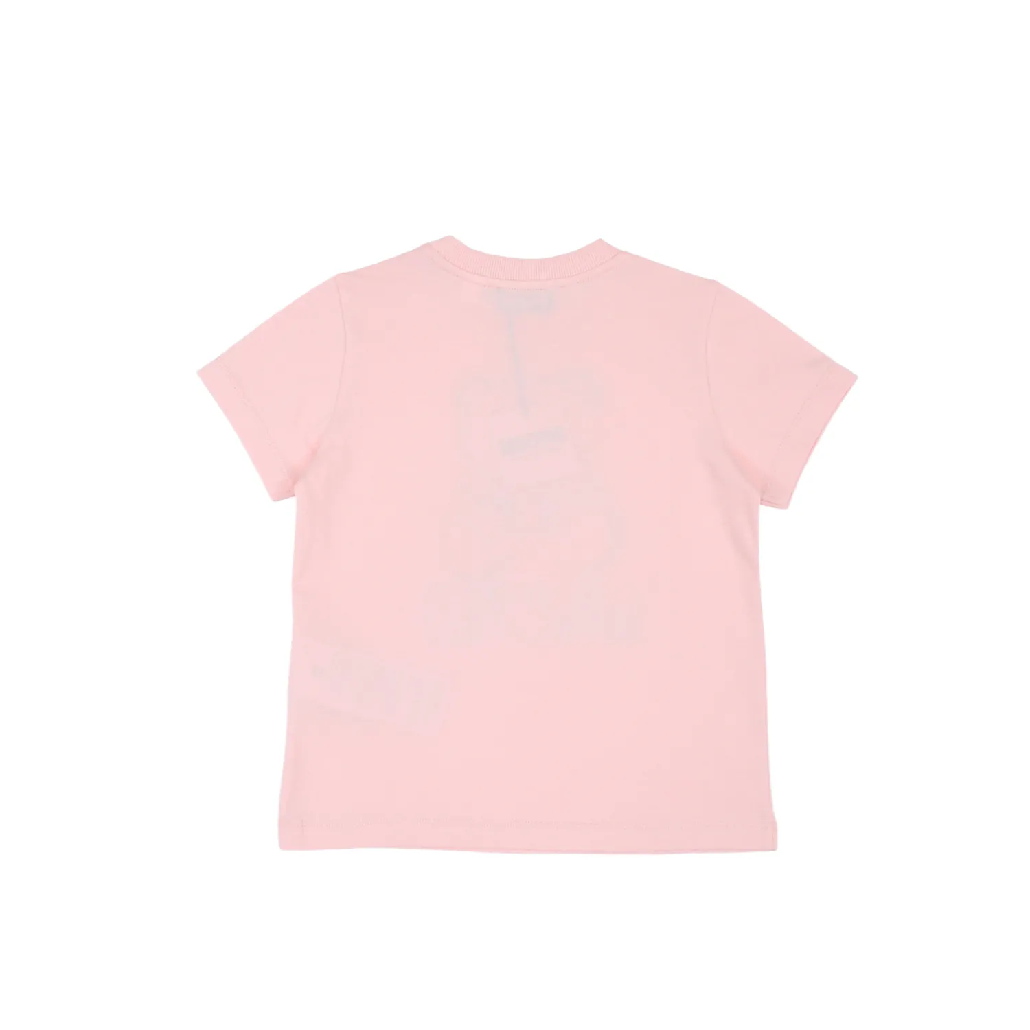 Moschino Long Sleeve T Shirts> Kids Rainbow Teddy Logo T Shirt Pink