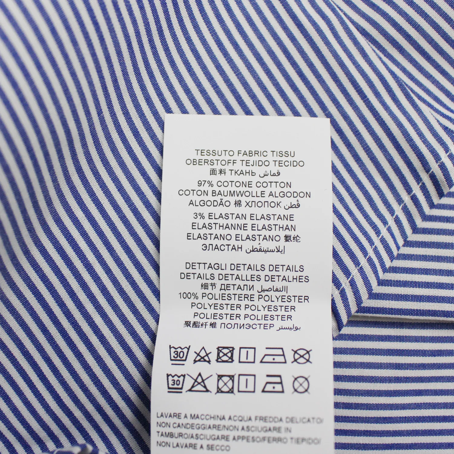 Moschino T Shirts> Kids Striped Logo-Patch Shirt