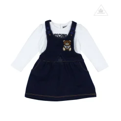 Moschino Overalls & Jumpsuits> Kids T Shirt And Dress Set Cloud
