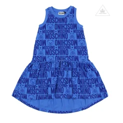 Moschino Overalls & Jumpsuits> Kids Teddy Bear All Over Print Dress