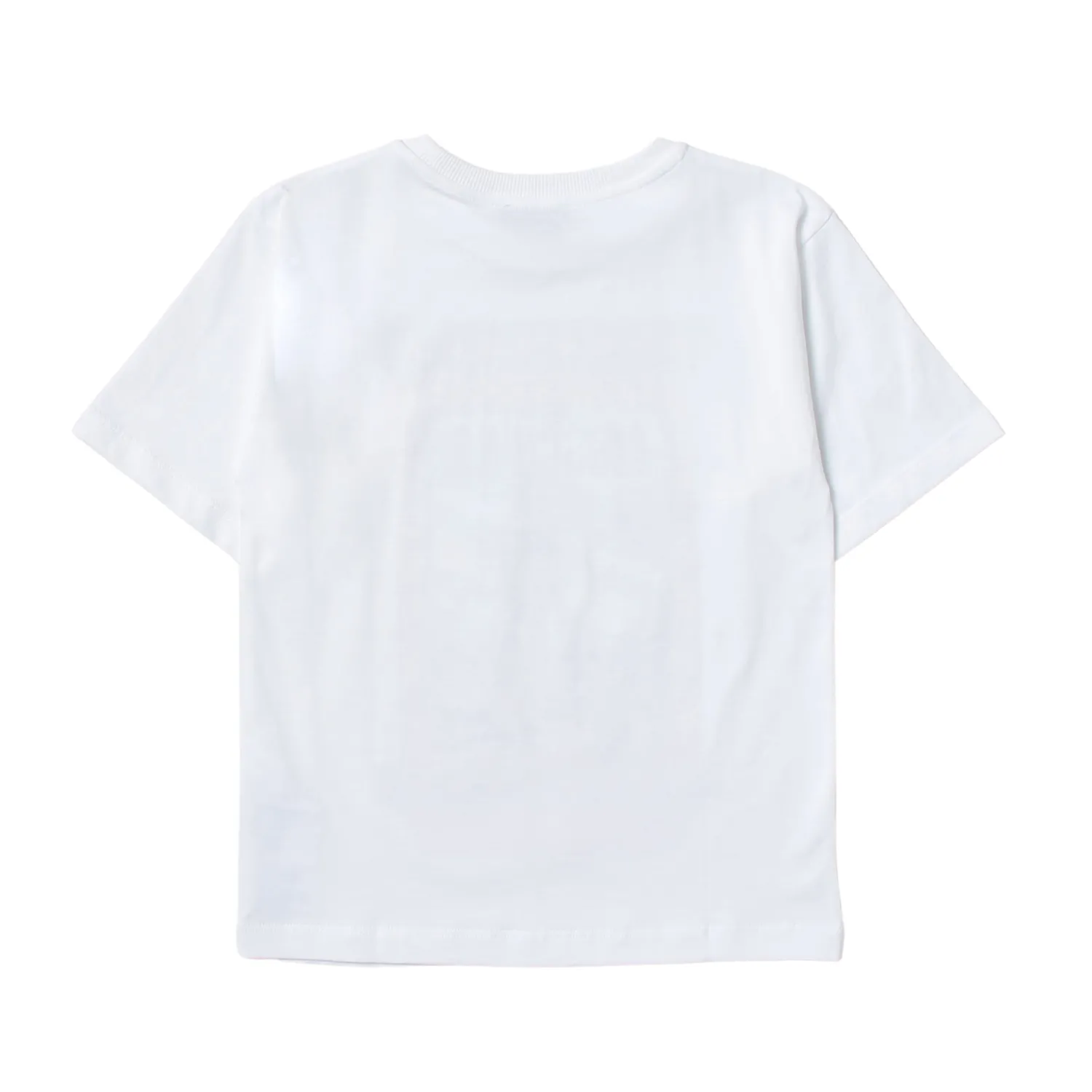 Moschino Long Sleeve T Shirts> Kids White Cotton Fairground Logo Maxi T-Shirt