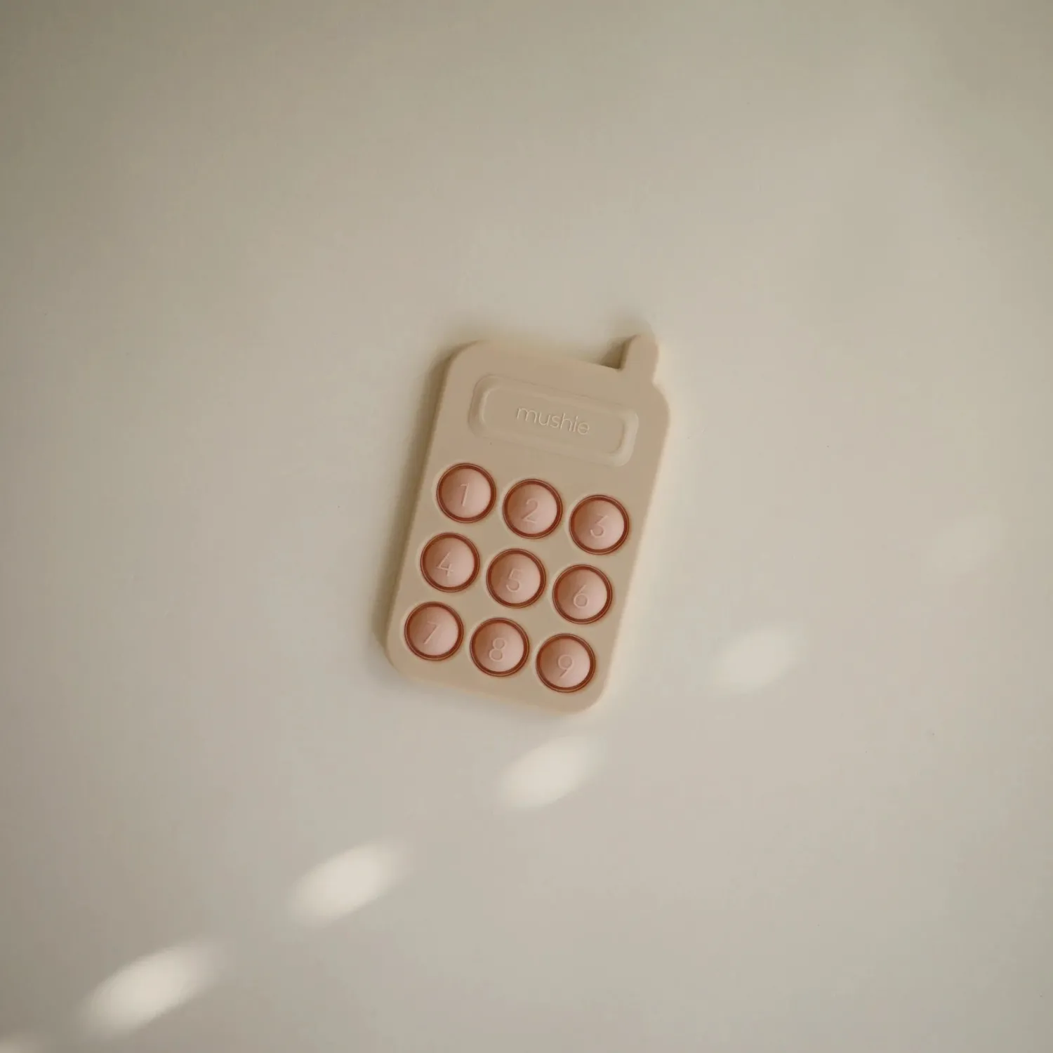 Mushie Face Masks> Phone Press Toy Blush