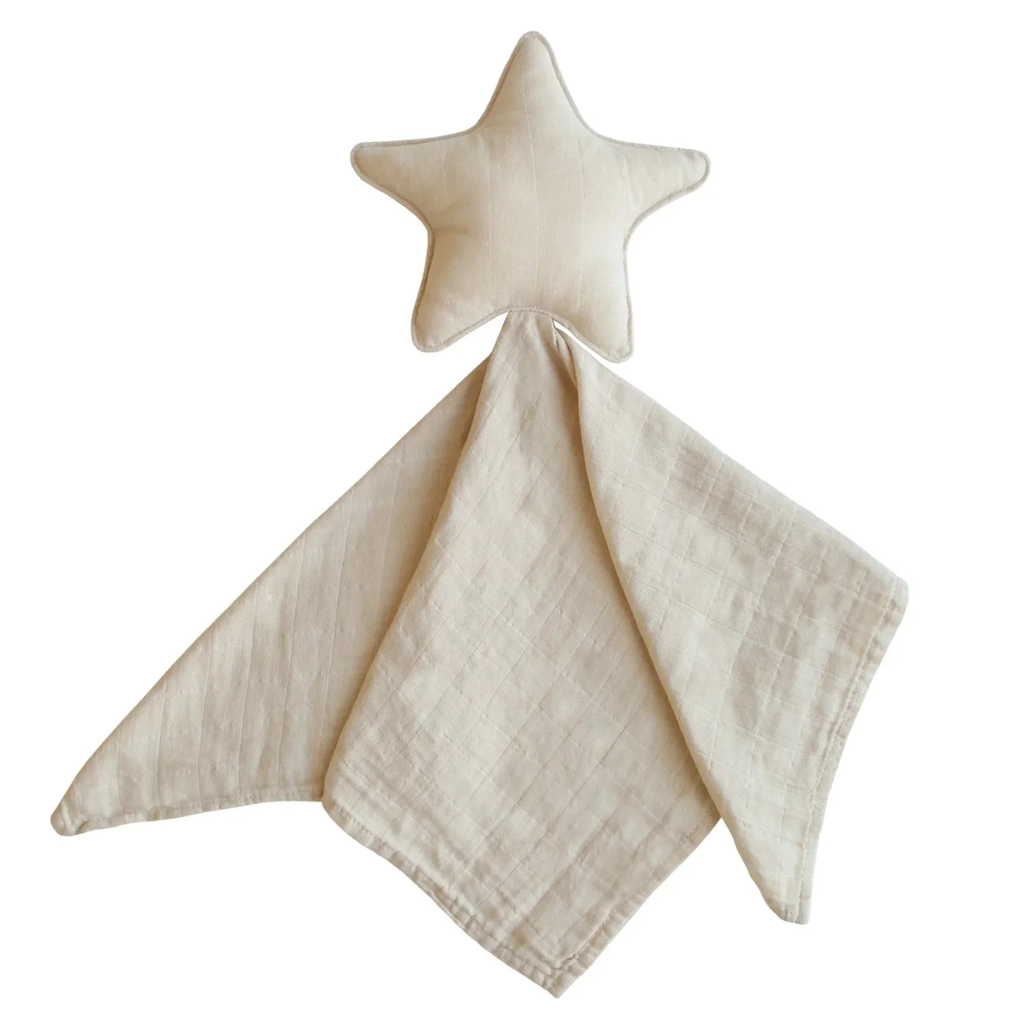 Mushie Face Masks> Star Lovey Blanket Fog