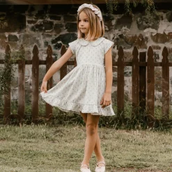 Noralee Overalls & Jumpsuits> Betty Dress Petite Flower Sage