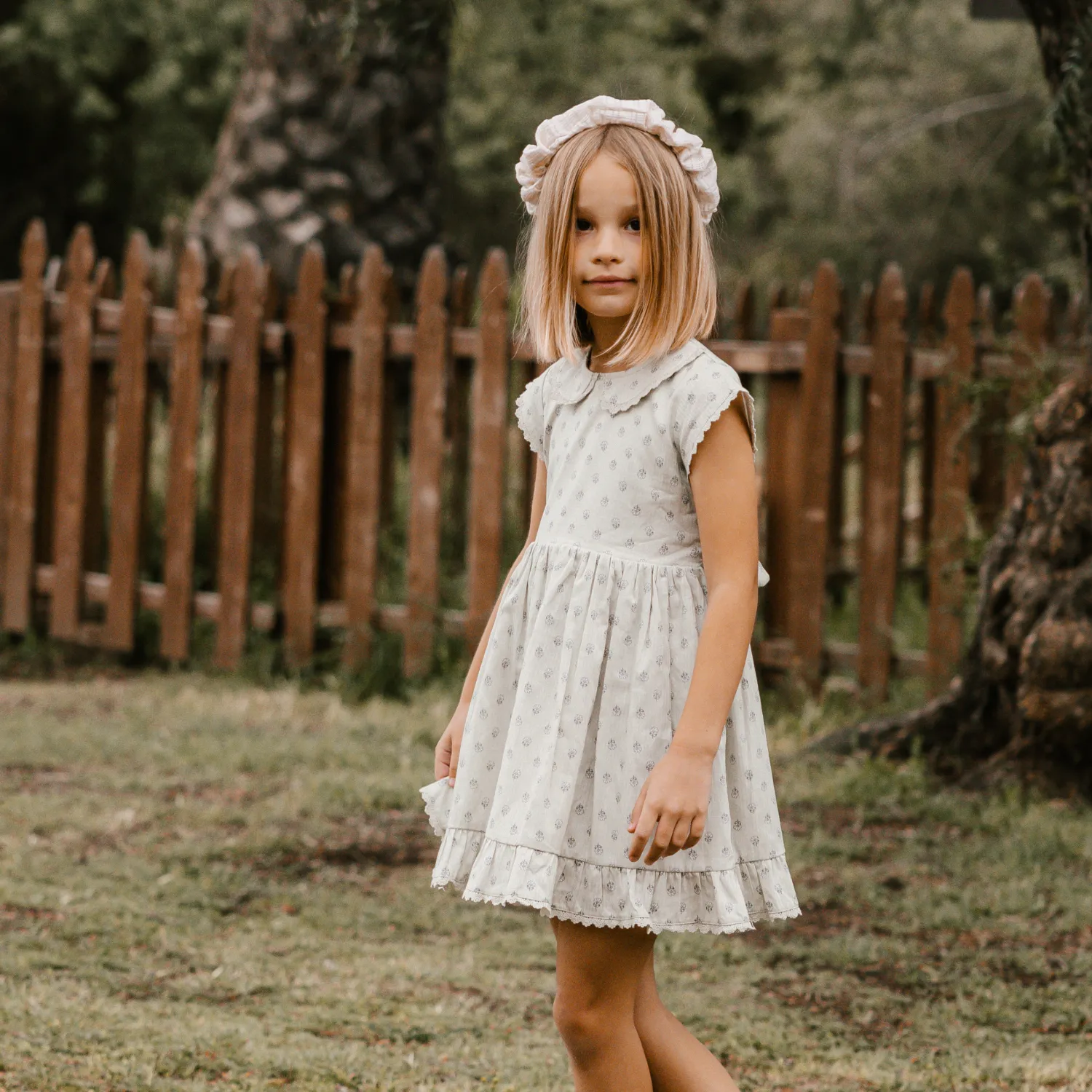 Noralee Overalls & Jumpsuits> Betty Dress Petite Flower Sage