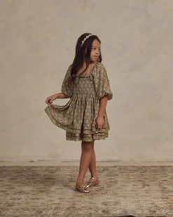 Noralee Overalls & Jumpsuits> Elodie Dress || Pine Floral