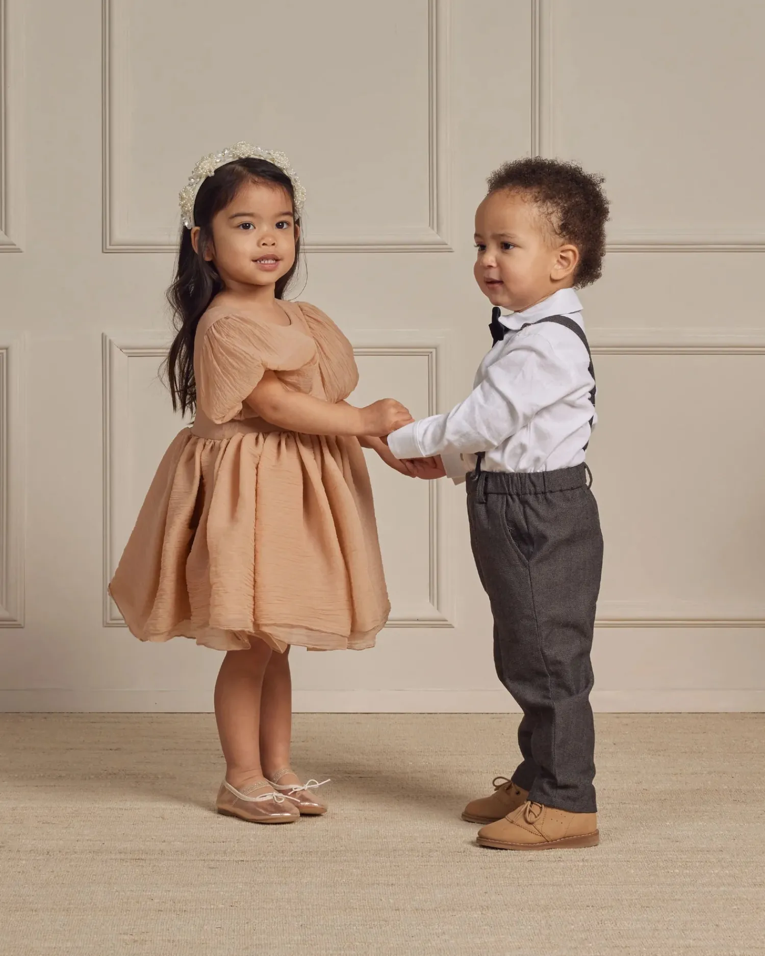 Noralee Overalls & Jumpsuits> Sofia Dress || Blush