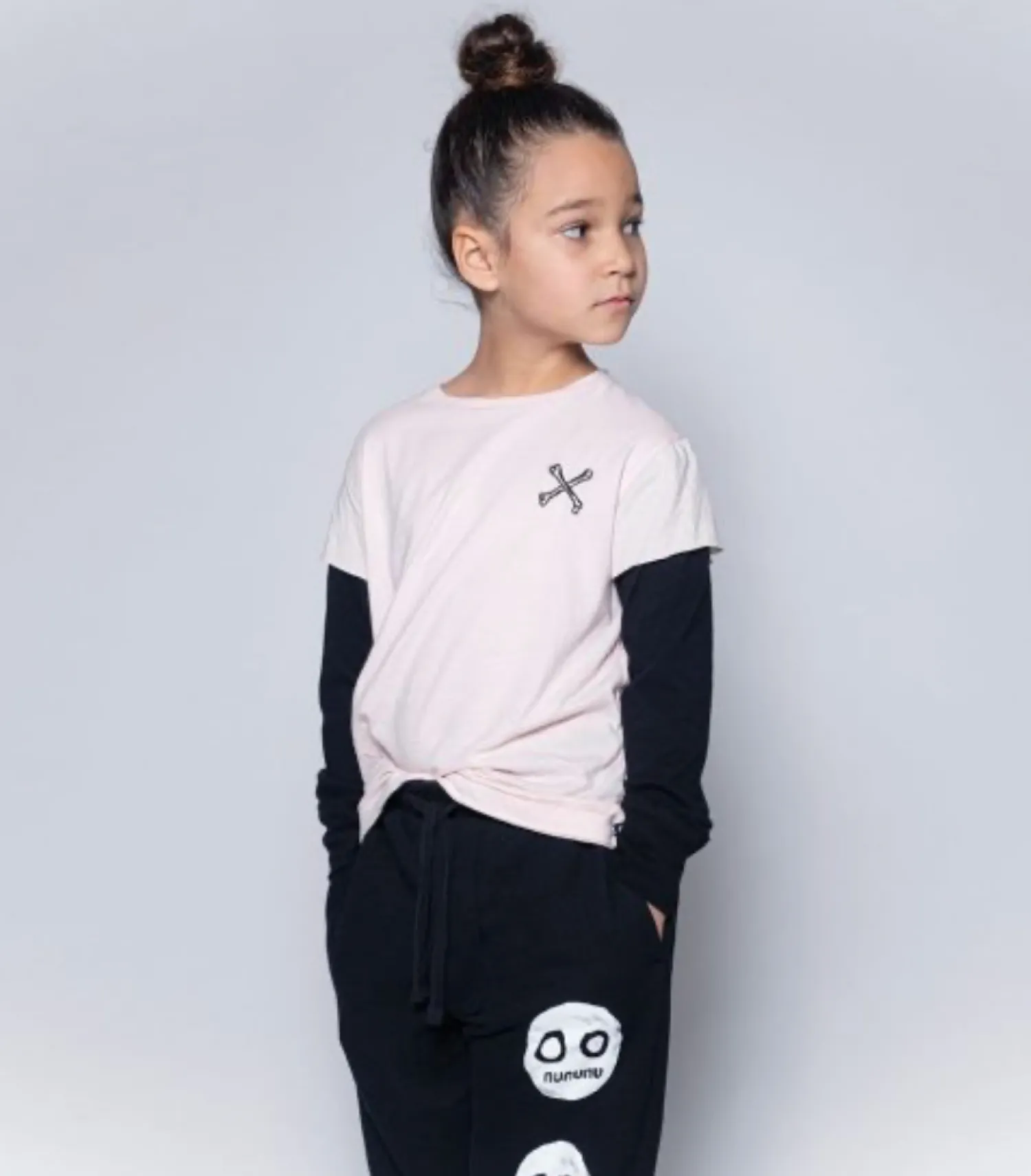 Nununu World Blouses> Attention T-Shirt Pink
