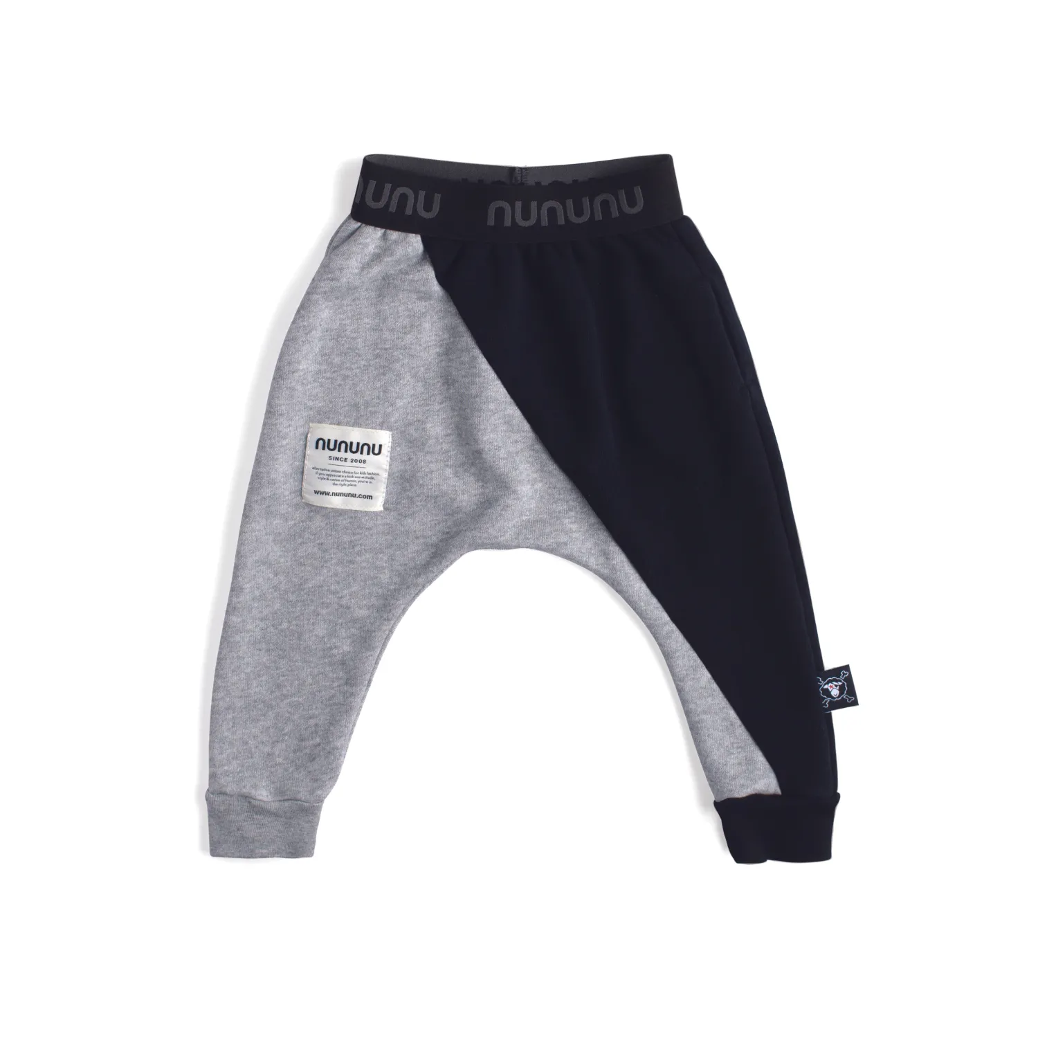 Nununu World Pants> Baby 1/2&1/2 Cuddle Baggy Pants